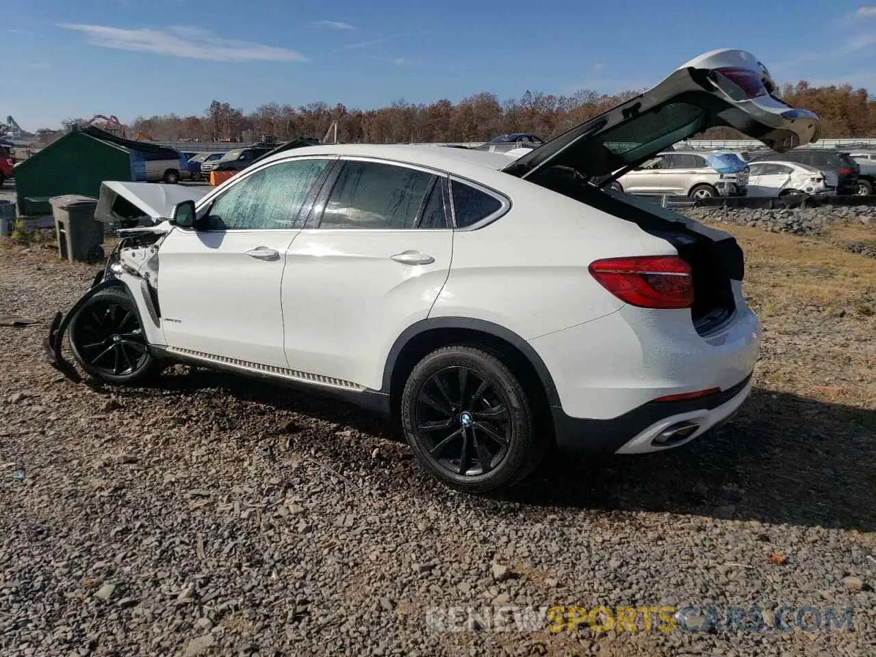 2 fotografías del automóvil dañado 5UXKU2C54K0Z65848 BMW X6 2019