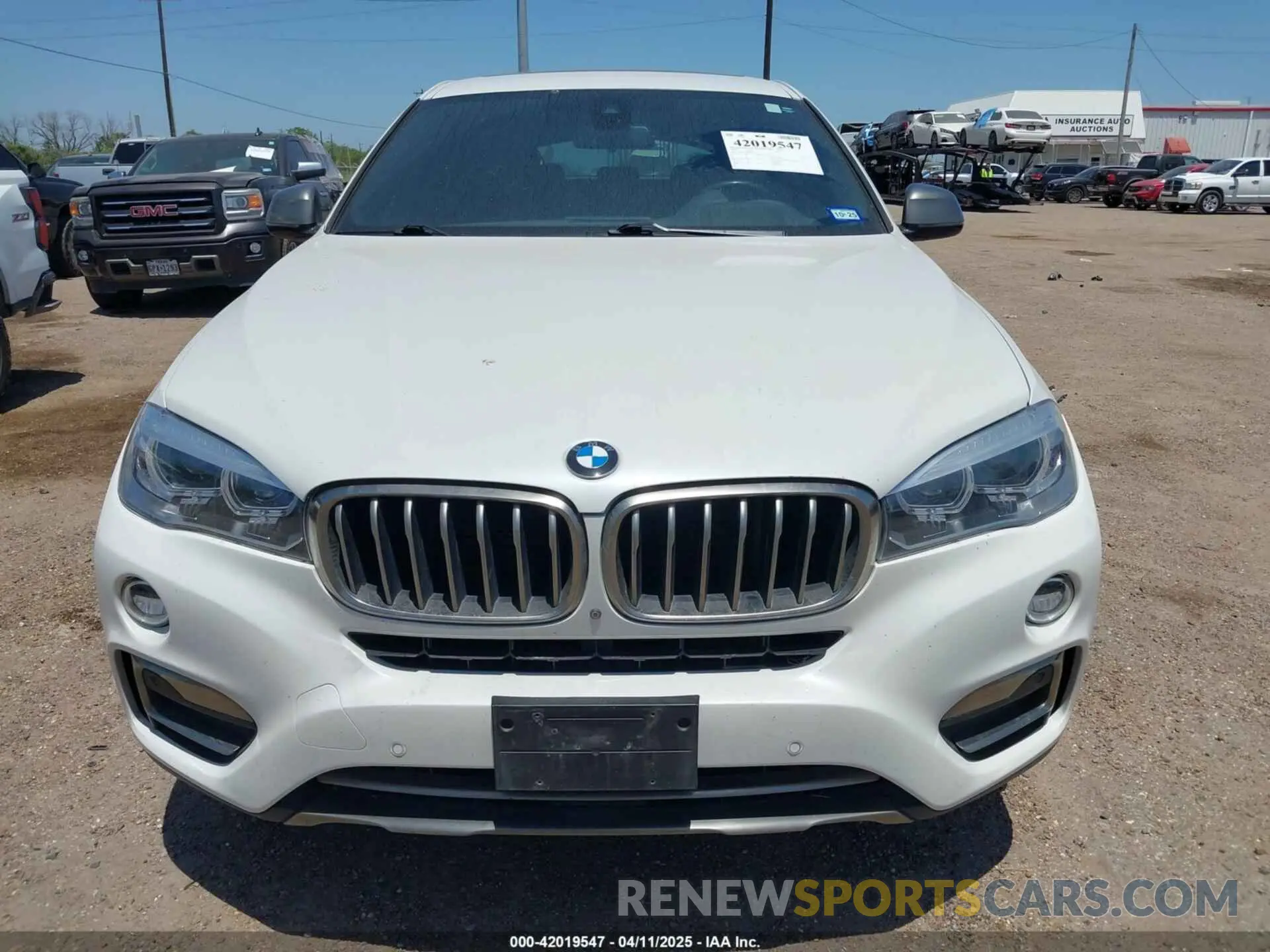 12 fotografías del automóvil dañado 5UXKU2C55K0Z65602 BMW X6 2019