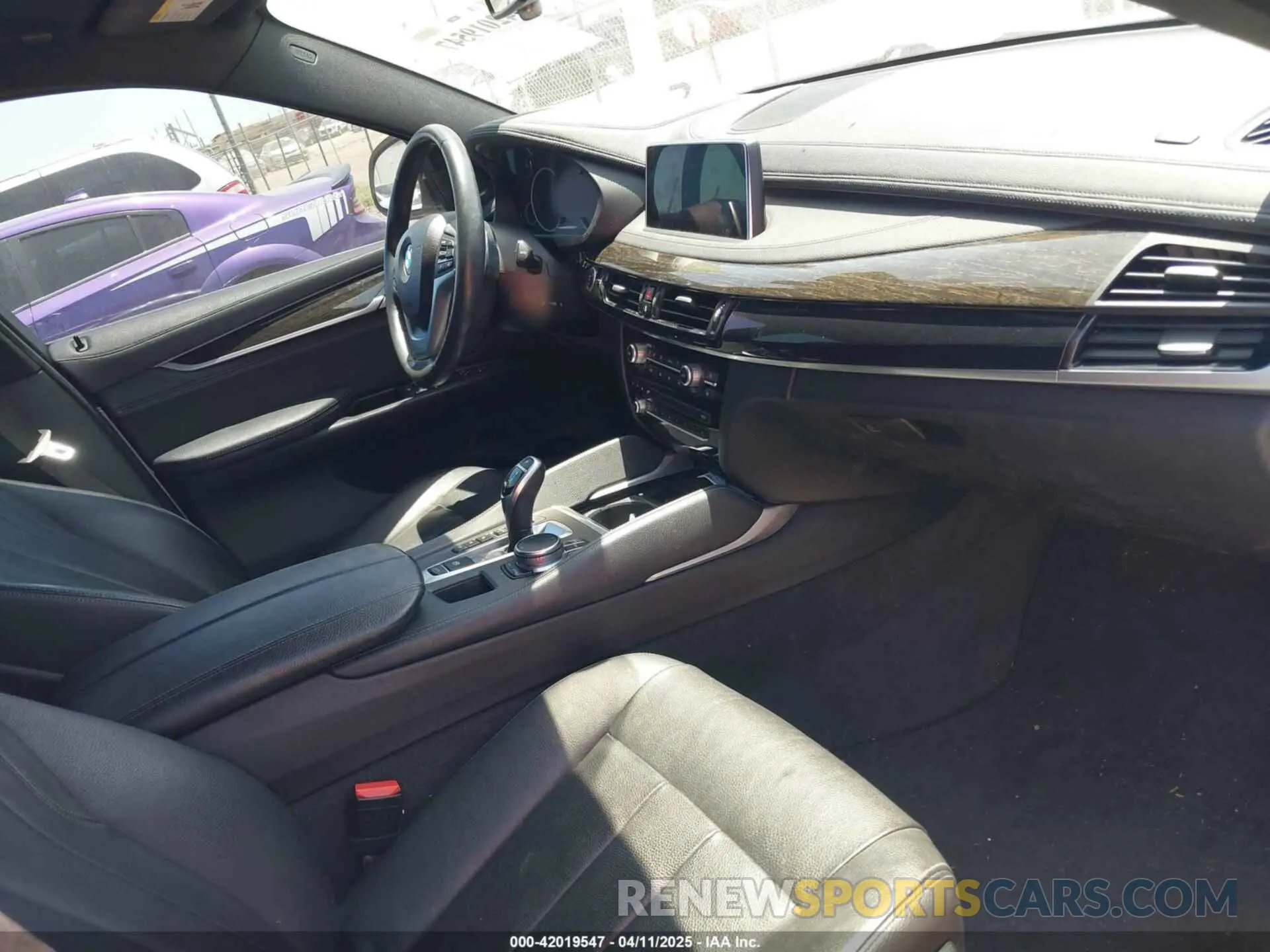 5 fotografías del automóvil dañado 5UXKU2C55K0Z65602 BMW X6 2019