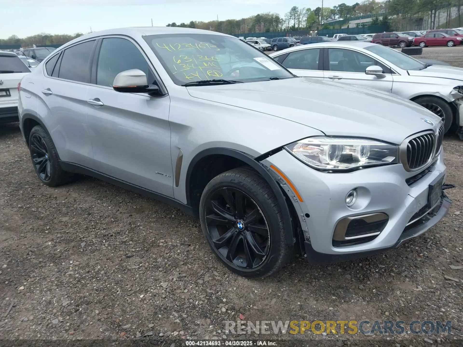 1 fotografías del automóvil dañado 5UXKU2C55K0Z65745 BMW X6 2019