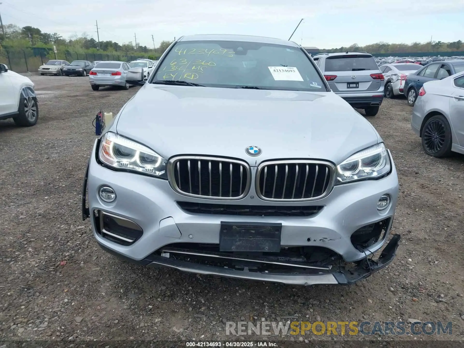 12 fotografías del automóvil dañado 5UXKU2C55K0Z65745 BMW X6 2019