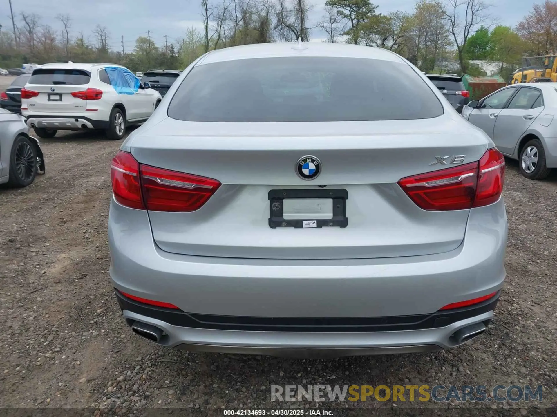 16 fotografías del automóvil dañado 5UXKU2C55K0Z65745 BMW X6 2019
