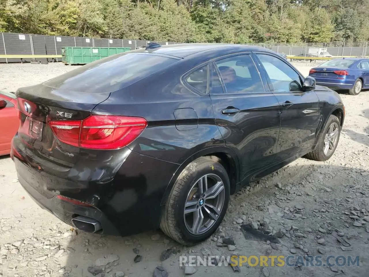 3 fotografías del automóvil dañado 5UXKU2C58K0Z63097 BMW X6 2019