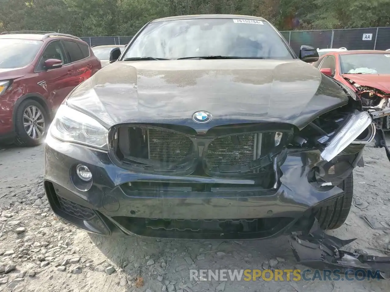 5 fotografías del automóvil dañado 5UXKU2C58K0Z63097 BMW X6 2019