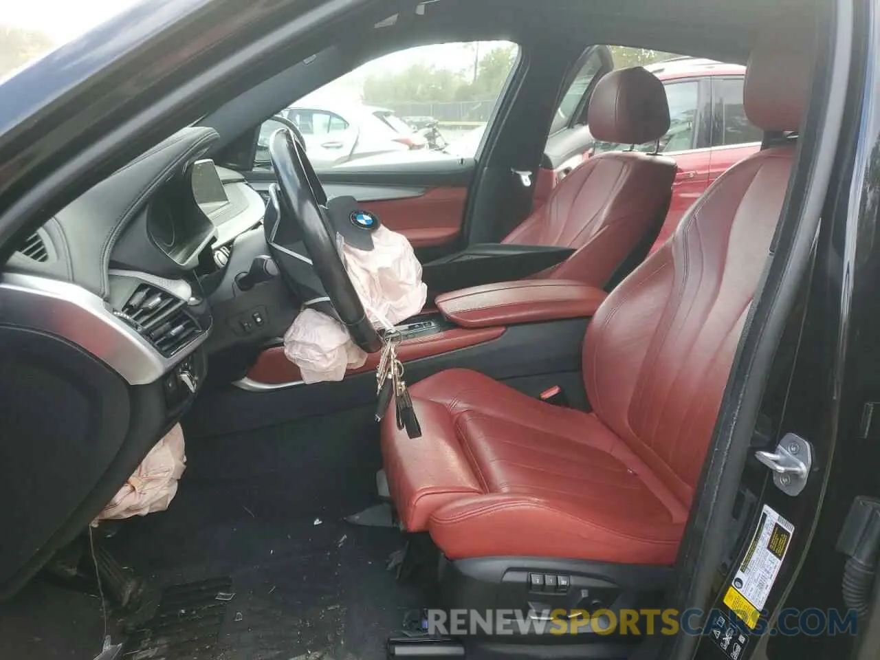 7 fotografías del automóvil dañado 5UXKU2C58K0Z63097 BMW X6 2019
