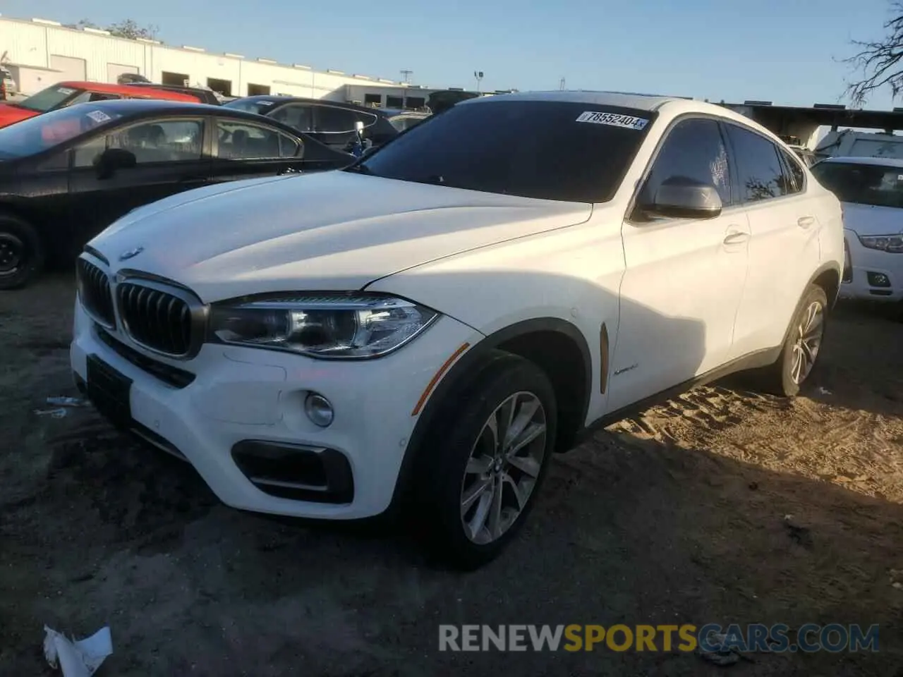 1 fotografías del automóvil dañado 5UXKU2C59K0Z63223 BMW X6 2019