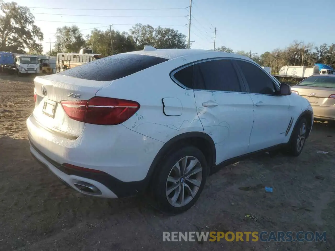 3 fotografías del automóvil dañado 5UXKU2C59K0Z63223 BMW X6 2019