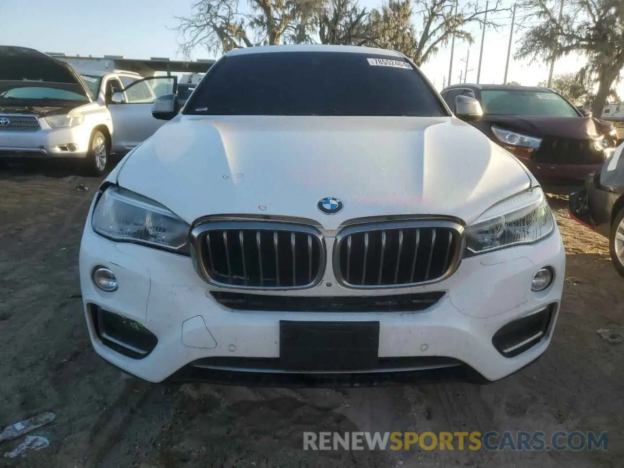 5 fotografías del automóvil dañado 5UXKU2C59K0Z63223 BMW X6 2019
