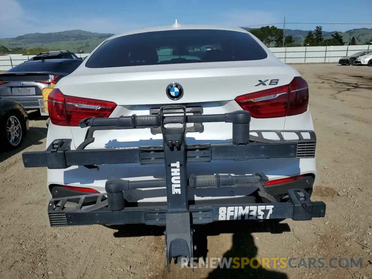 6 fotografías del automóvil dañado 5UXKU2C5XK0Z63134 BMW X6 2019