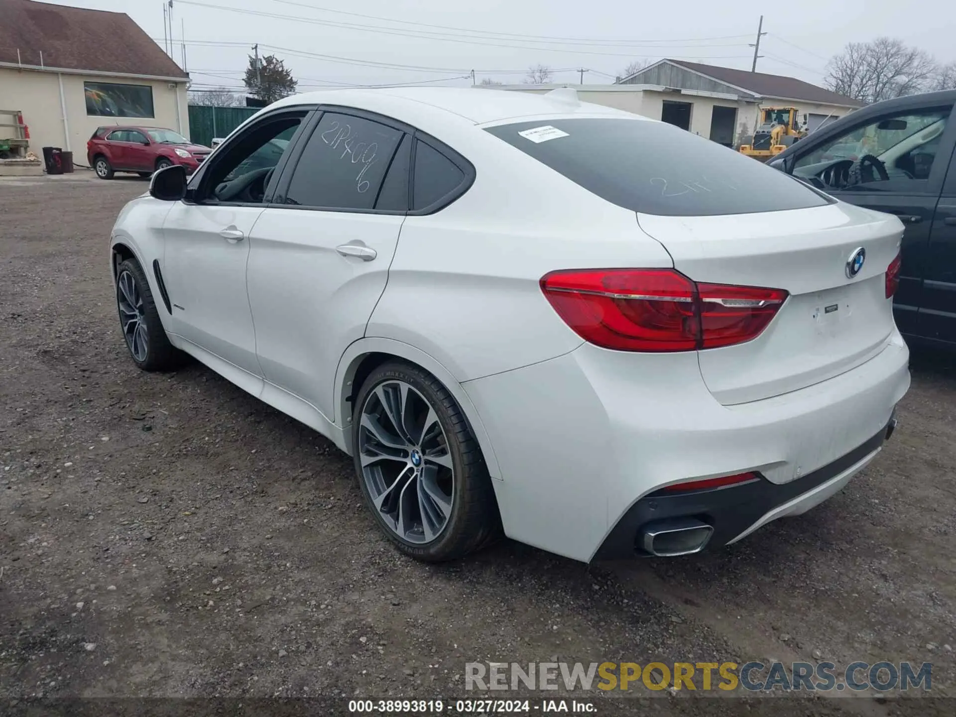 3 fotografías del automóvil dañado 5UXKU6C5XKLP60508 BMW X6 2019