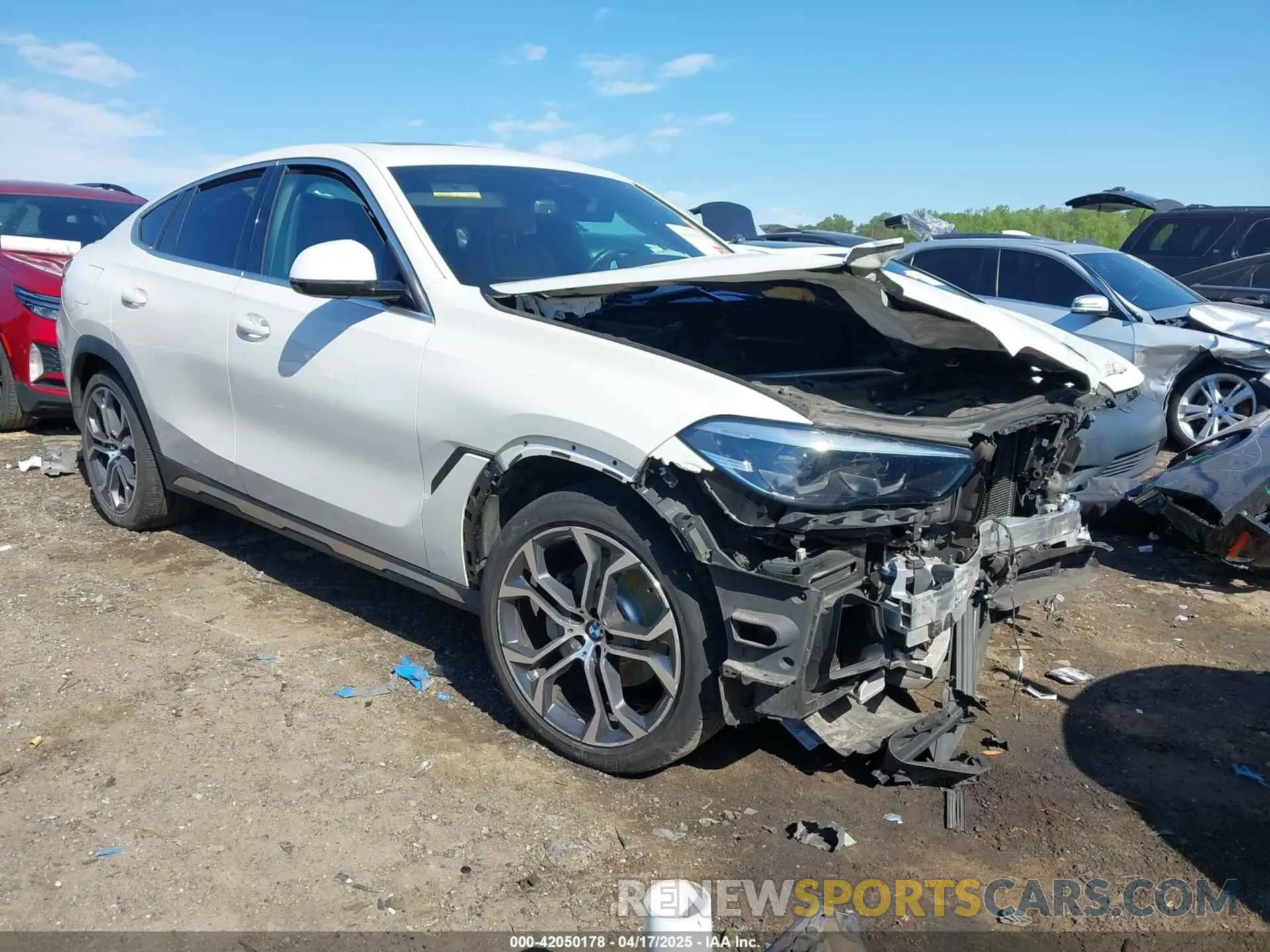 1 fotografías del automóvil dañado 5UXCY4C00L9D63232 BMW X6 2020