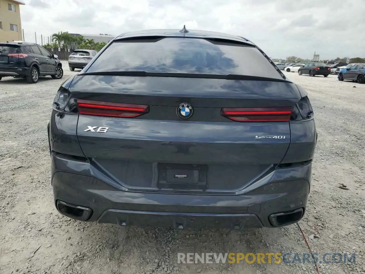 6 fotografías del automóvil dañado 5UXCY4C02L9C70471 BMW X6 2020