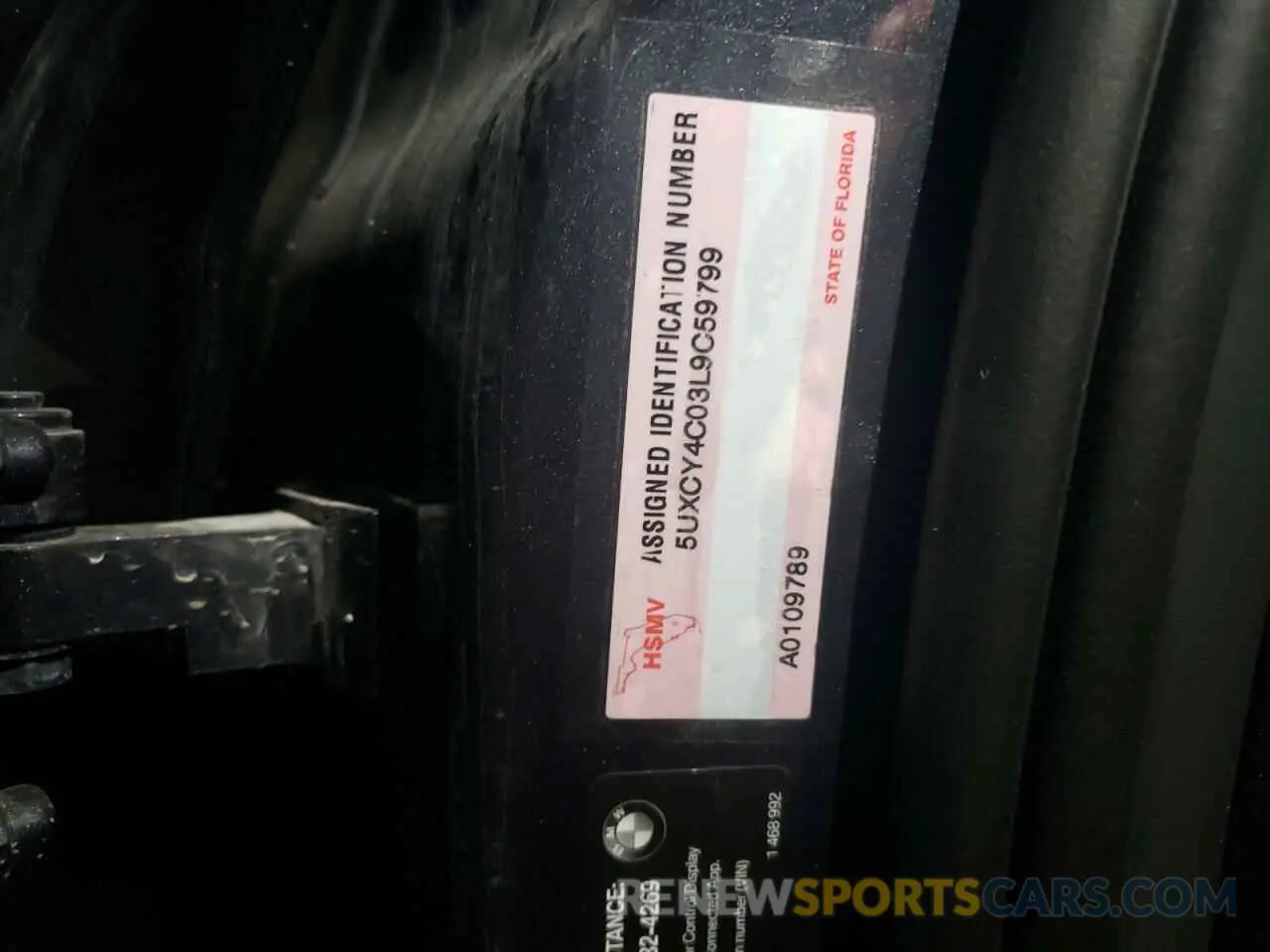 13 fotografías del automóvil dañado 5UXCY4C03L9C59799 BMW X6 2020