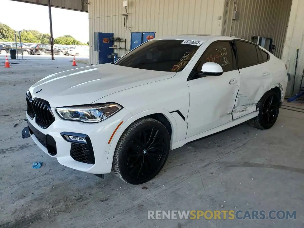 1 fotografías del automóvil dañado 5UXCY4C09L9C31523 BMW X6 2020