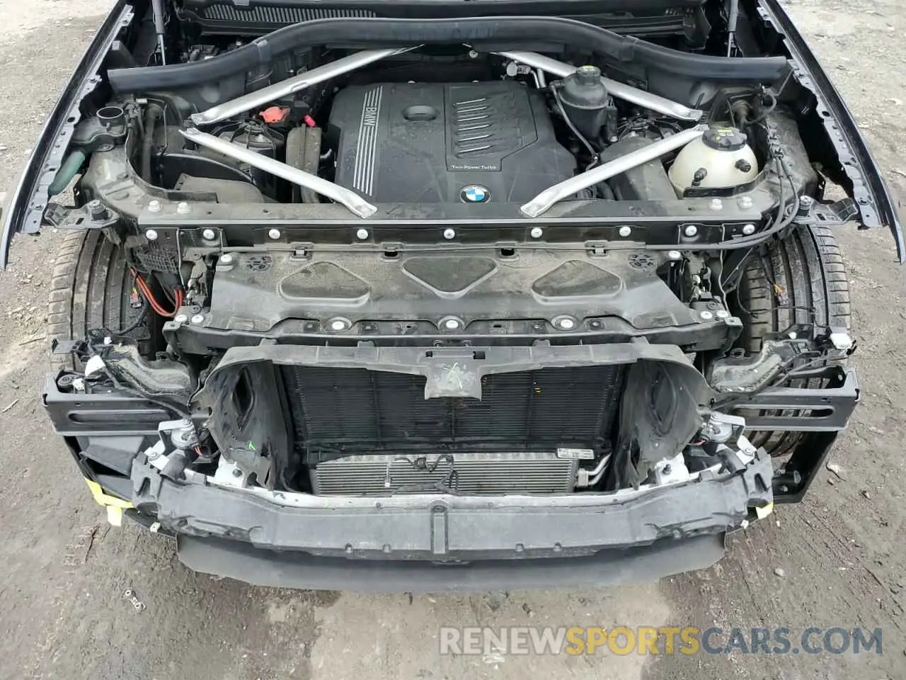 12 fotografías del automóvil dañado 5UXCY6C06L9B96273 BMW X6 2020