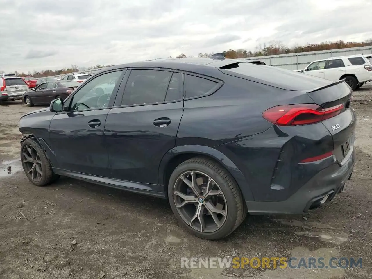 2 fotografías del automóvil dañado 5UXCY6C06L9B96273 BMW X6 2020