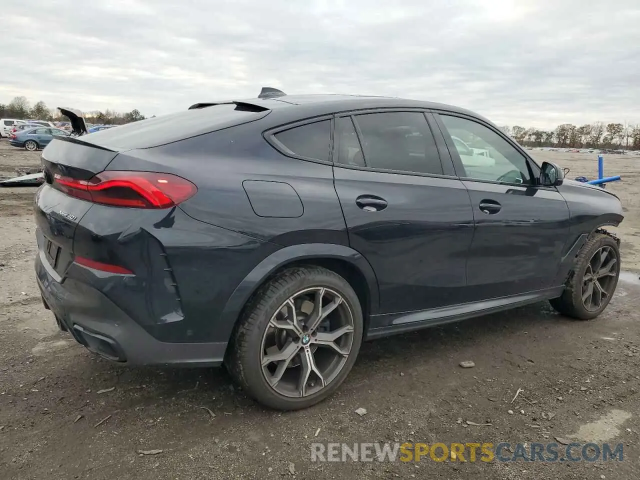3 fotografías del automóvil dañado 5UXCY6C06L9B96273 BMW X6 2020