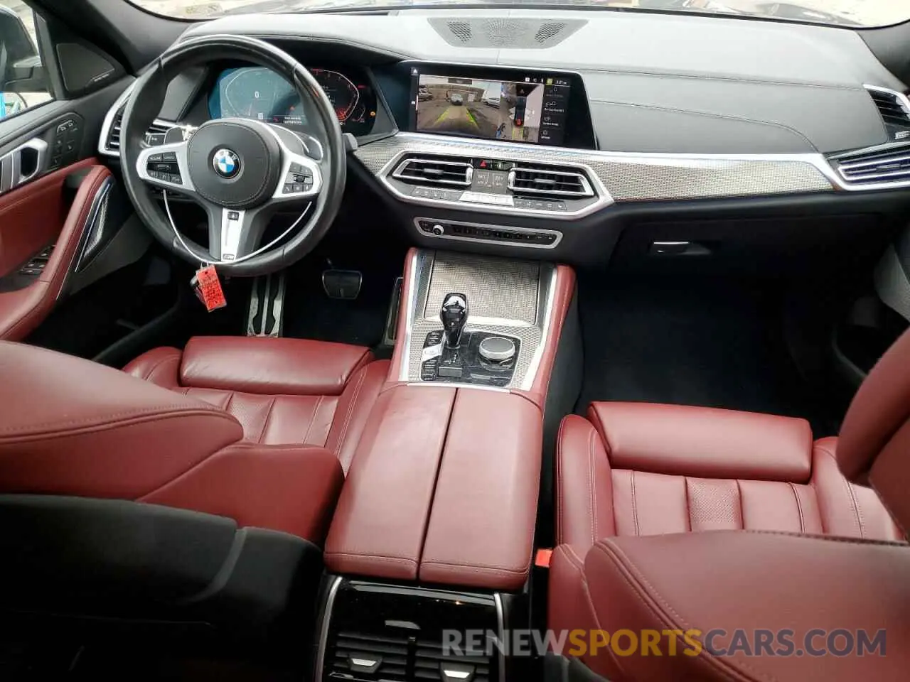 8 fotografías del automóvil dañado 5UXCY6C06L9B96273 BMW X6 2020