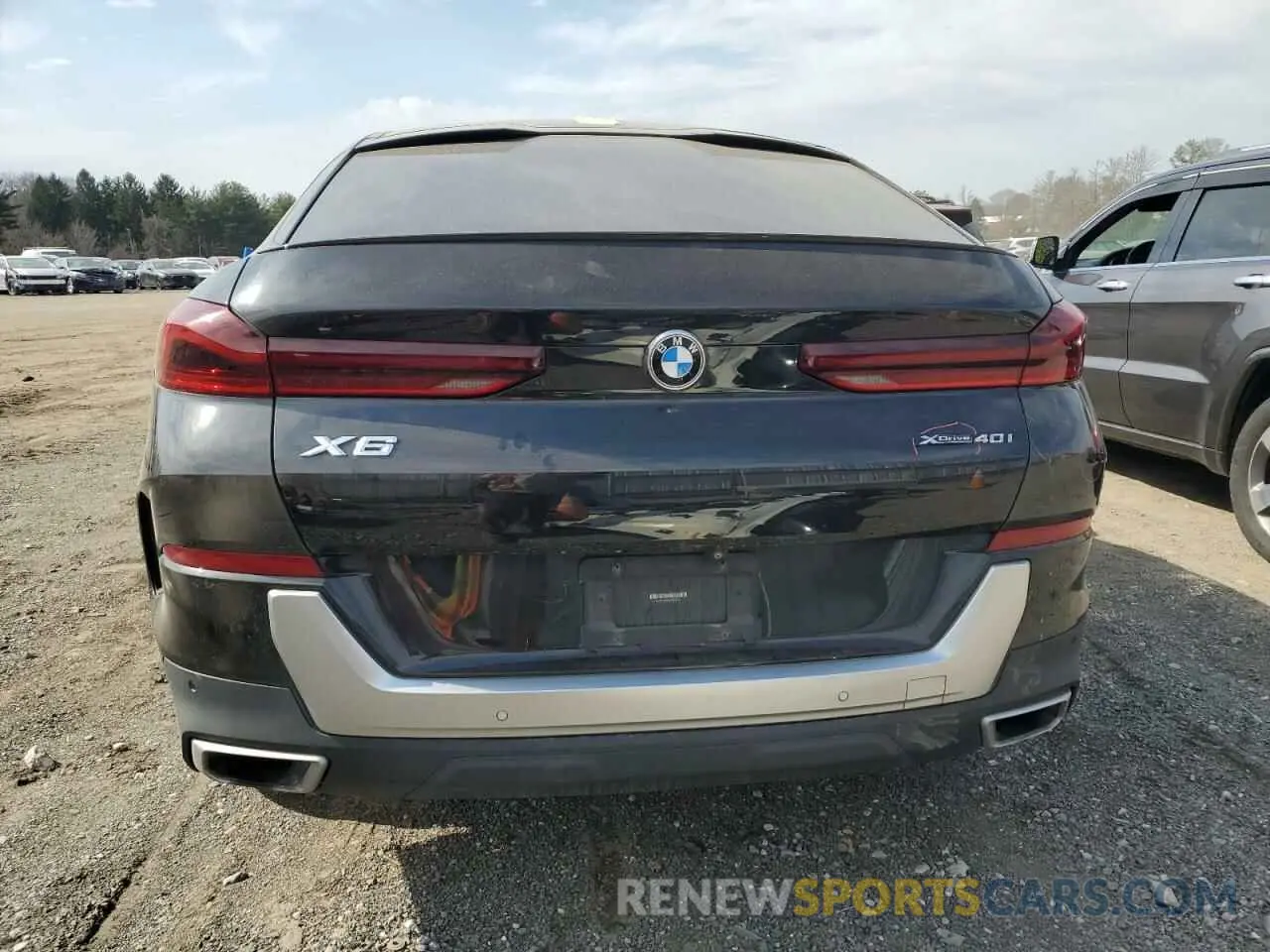 6 fotografías del automóvil dañado 5UXCY6C0XL9B94154 BMW X6 2020