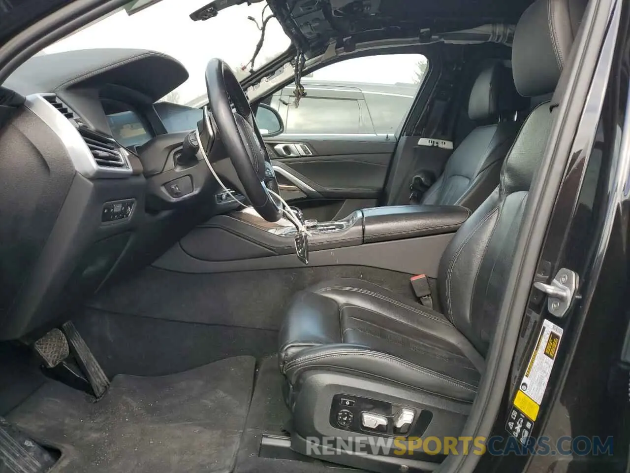 7 fotografías del automóvil dañado 5UXCY6C0XL9B94154 BMW X6 2020