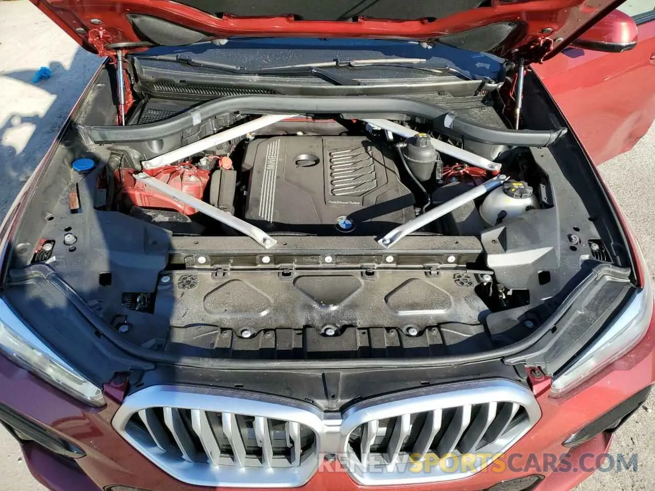 12 fotografías del automóvil dañado 5UXCY6C0XL9C68589 BMW X6 2020