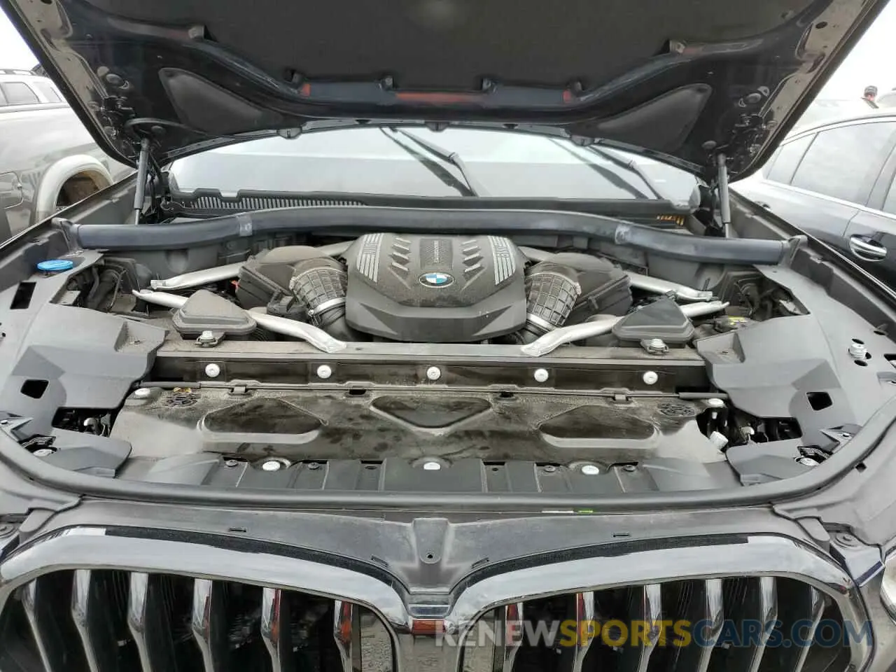 7 fotografías del automóvil dañado 5UXCY8C03L9B21137 BMW X6 2020