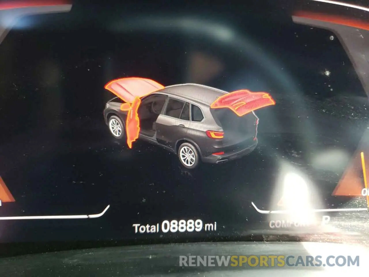 8 fotografías del automóvil dañado 5UXCY4C01M9D94085 BMW X6 2021