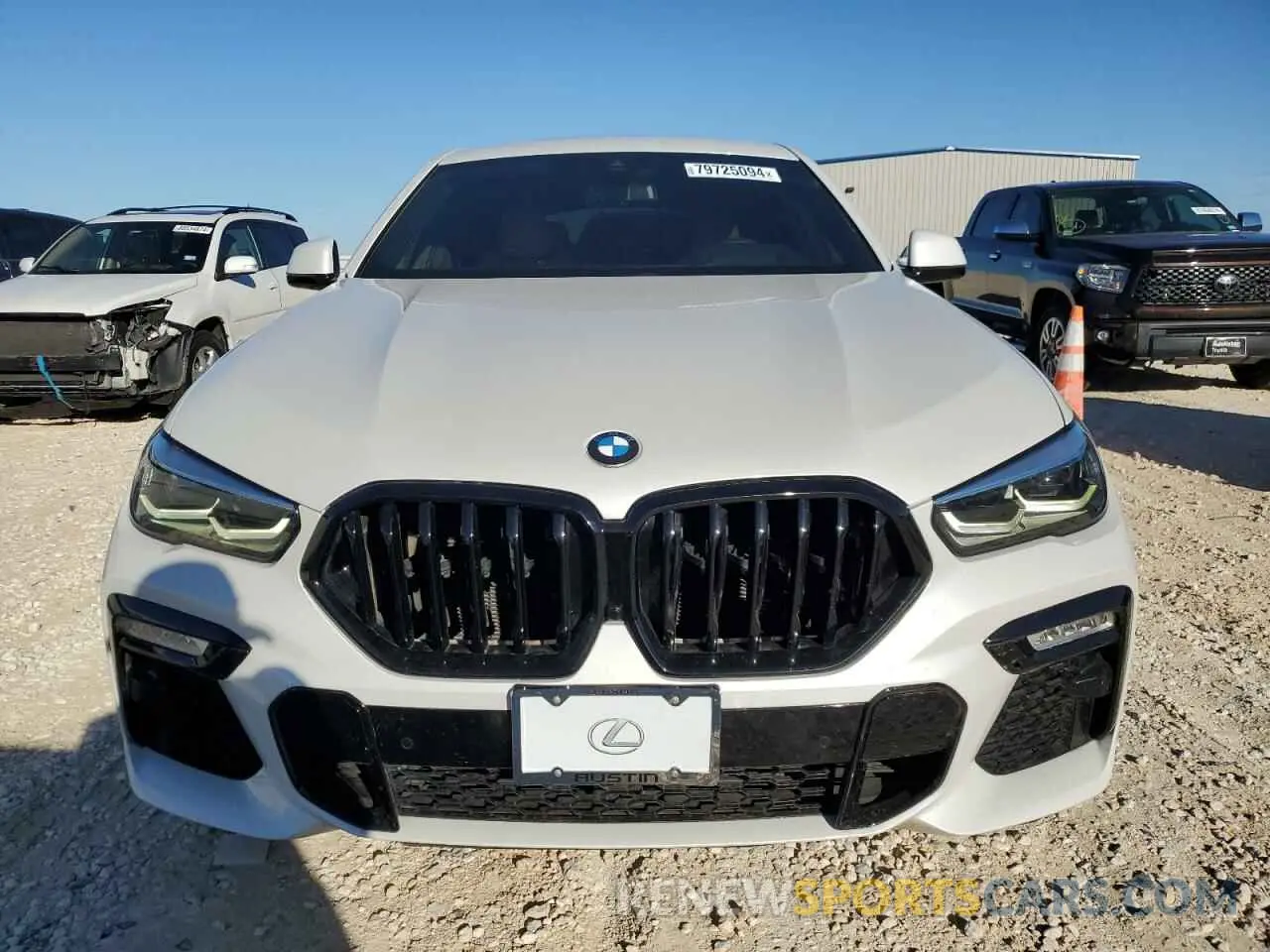 5 fotografías del automóvil dañado 5UXCY4C01M9E24444 BMW X6 2021
