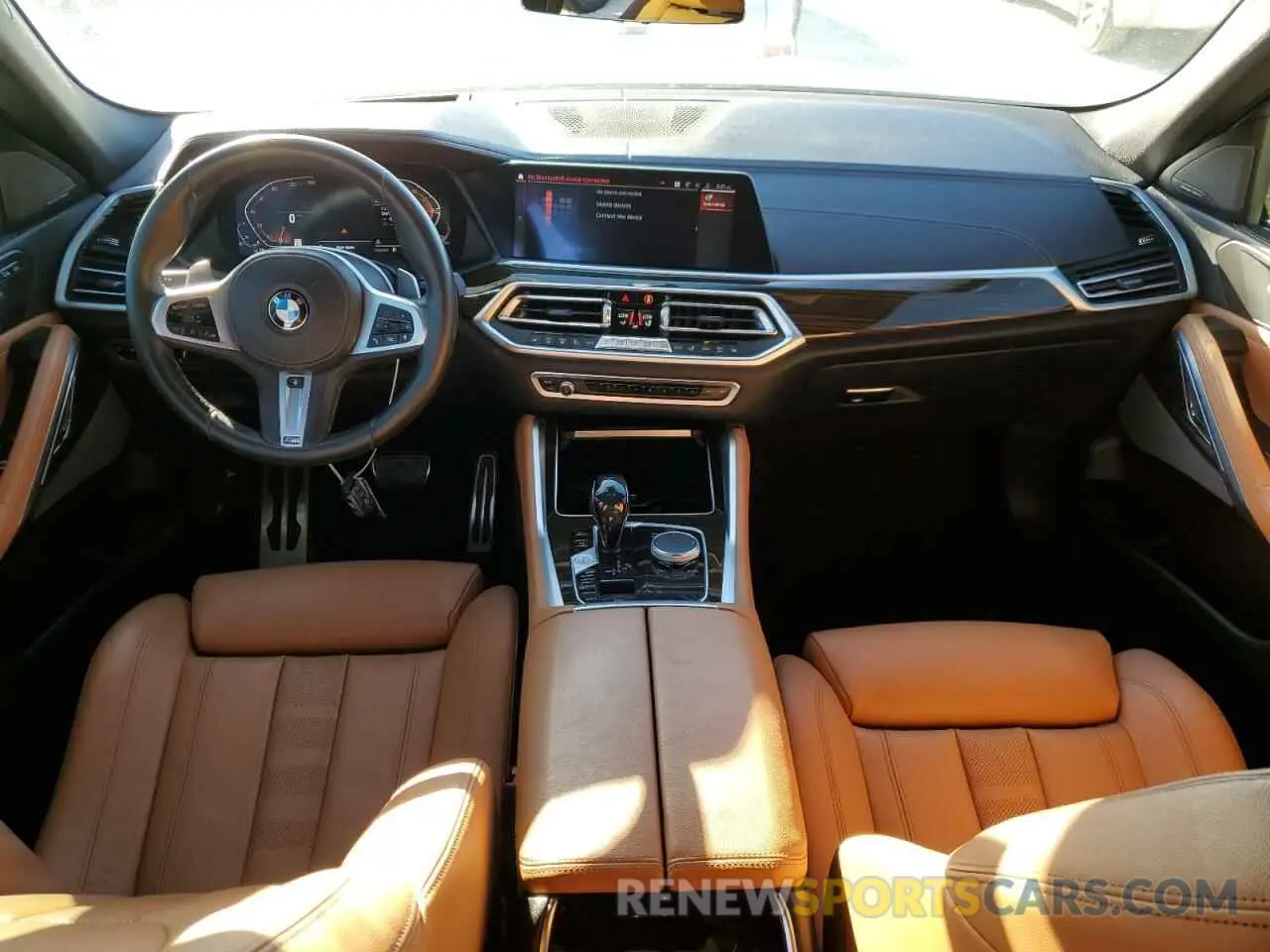 8 fotografías del automóvil dañado 5UXCY4C01M9E24444 BMW X6 2021