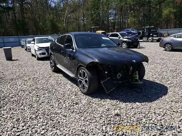 15 fotografías del automóvil dañado 5UXCY4C03M9H58300 BMW X6 2021