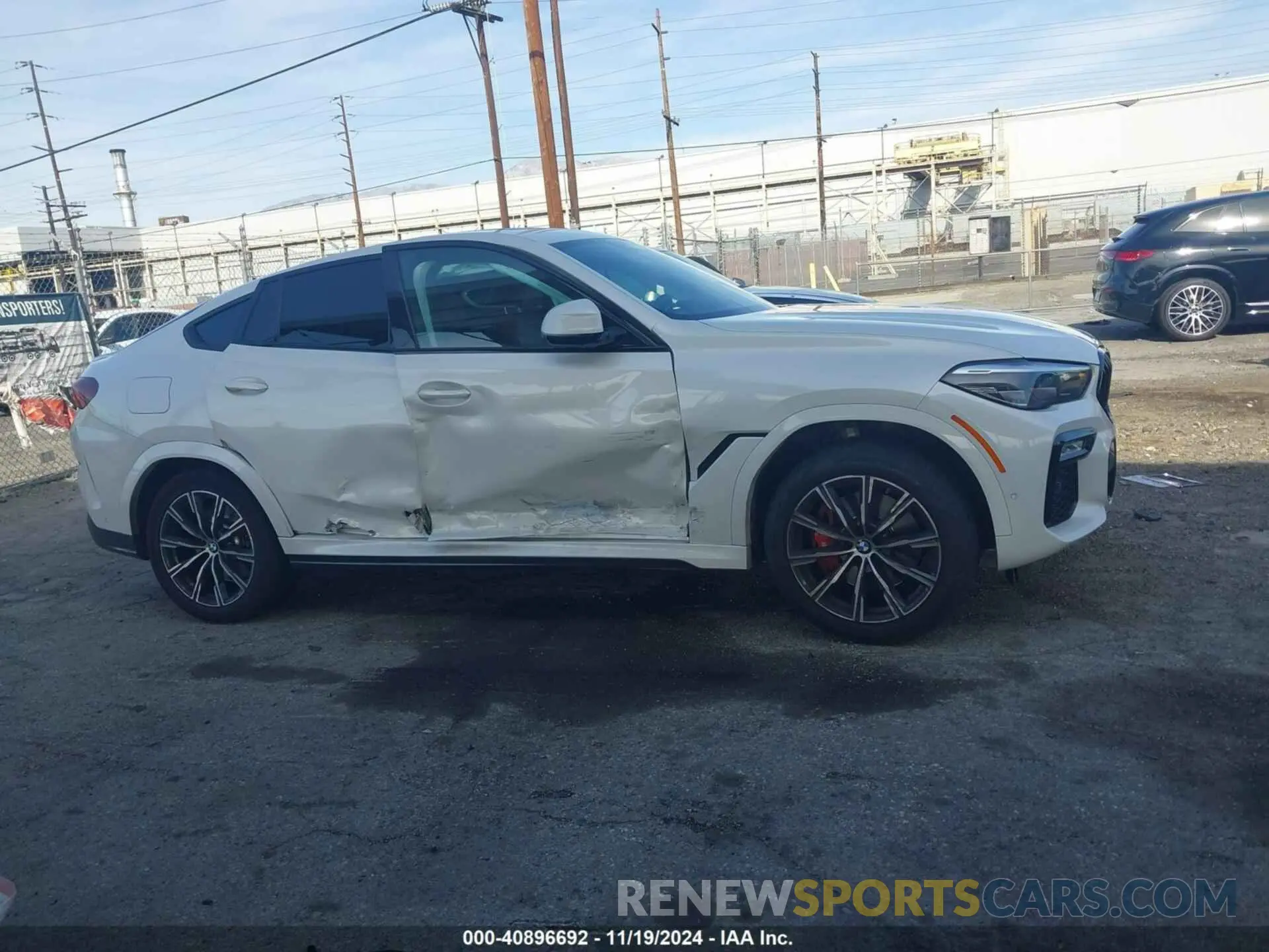 13 fotografías del automóvil dañado 5UXCY4C08M9F88208 BMW X6 2021