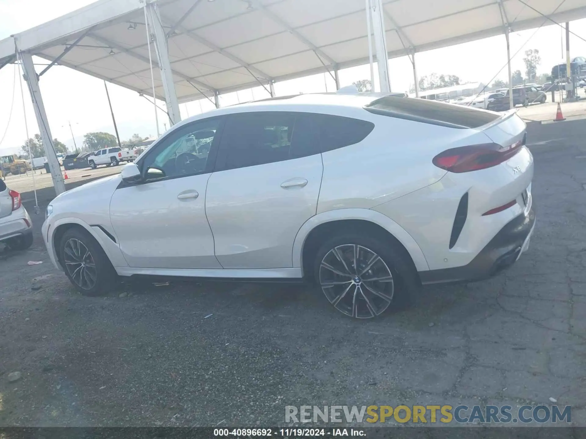 14 fotografías del automóvil dañado 5UXCY4C08M9F88208 BMW X6 2021