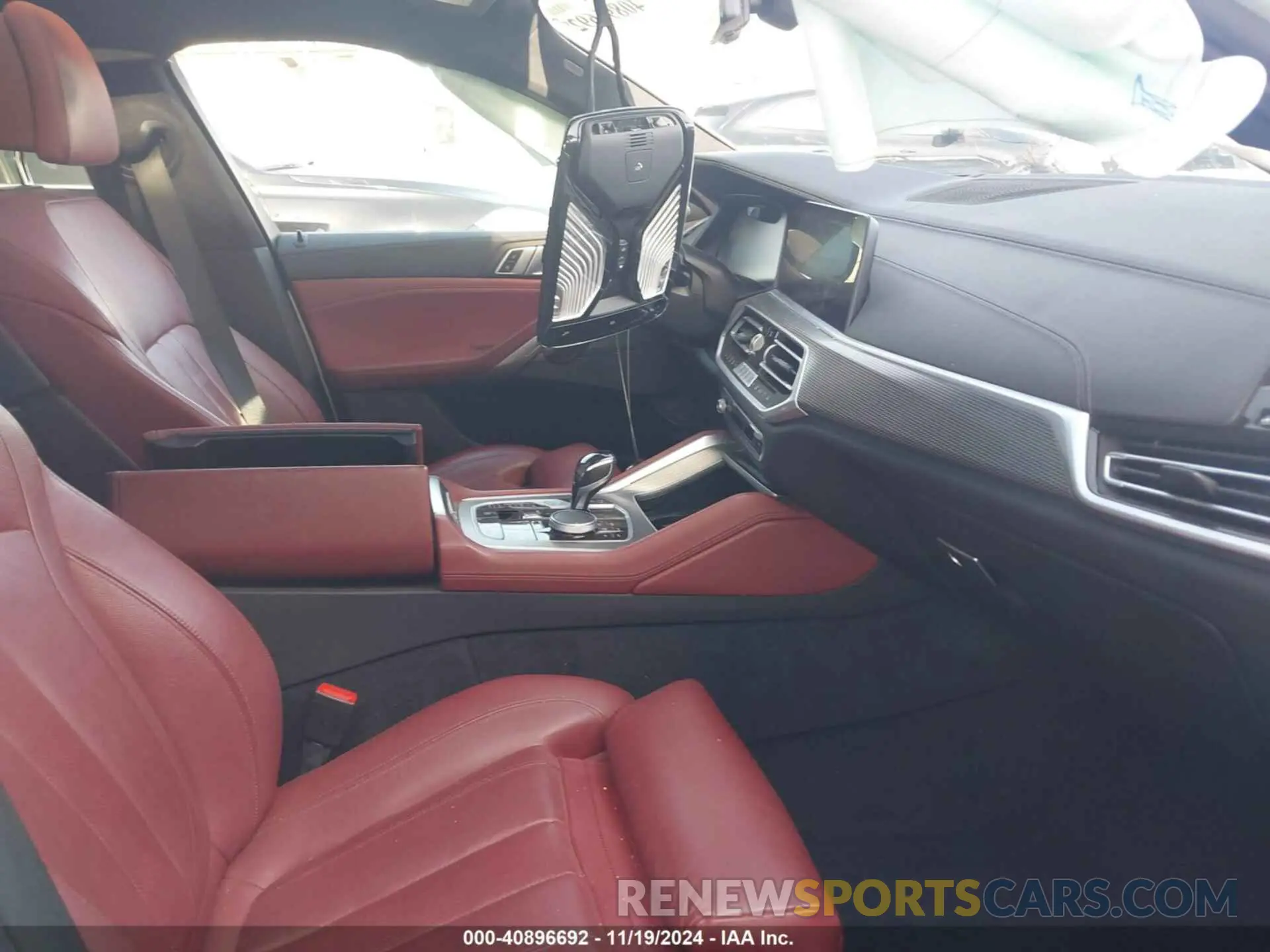 5 fotografías del automóvil dañado 5UXCY4C08M9F88208 BMW X6 2021