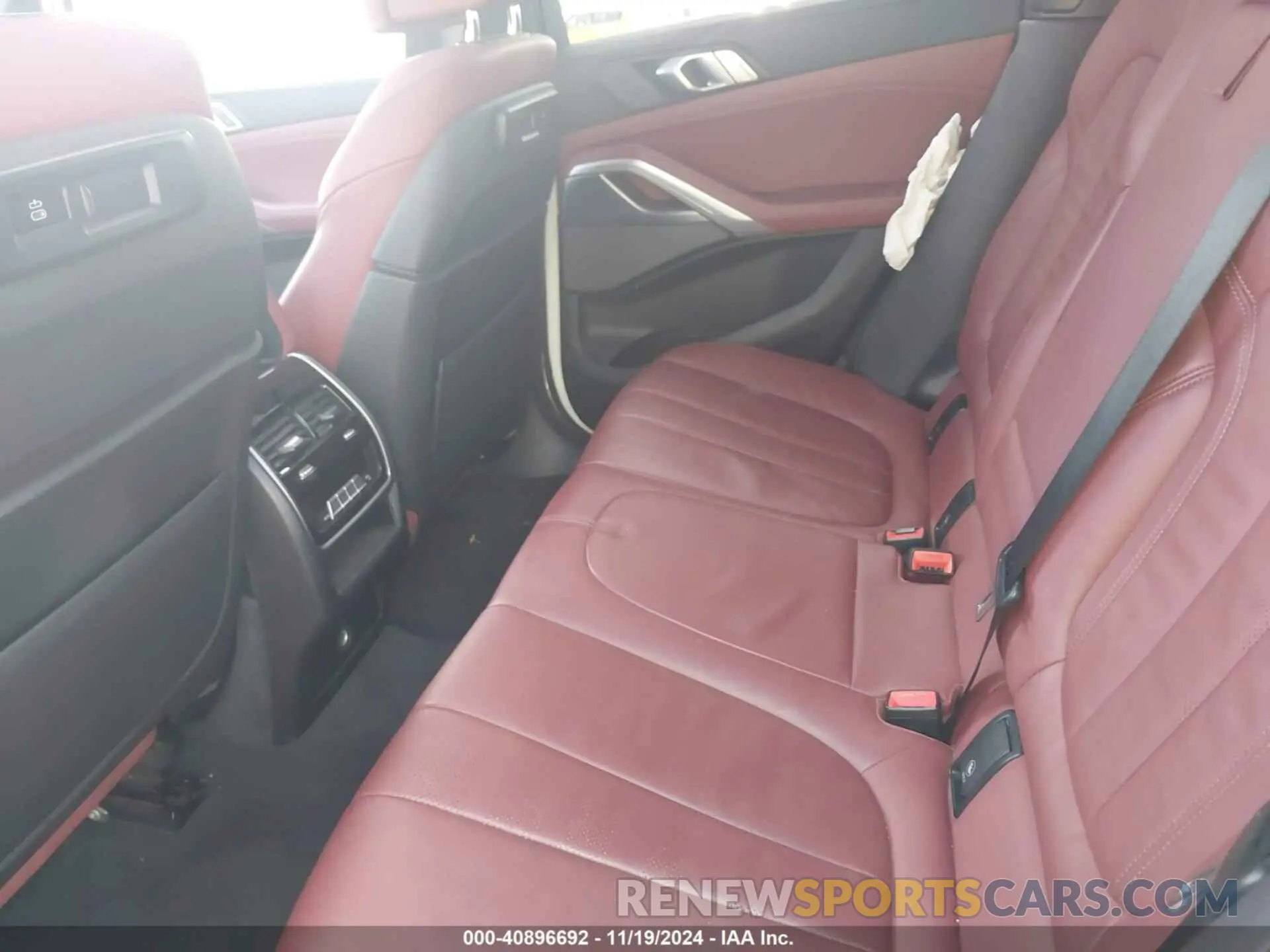 8 fotografías del automóvil dañado 5UXCY4C08M9F88208 BMW X6 2021