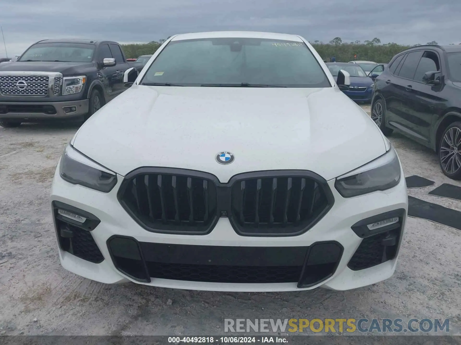 12 fotografías del automóvil dañado 5UXCY6C00M9G34898 BMW X6 2021