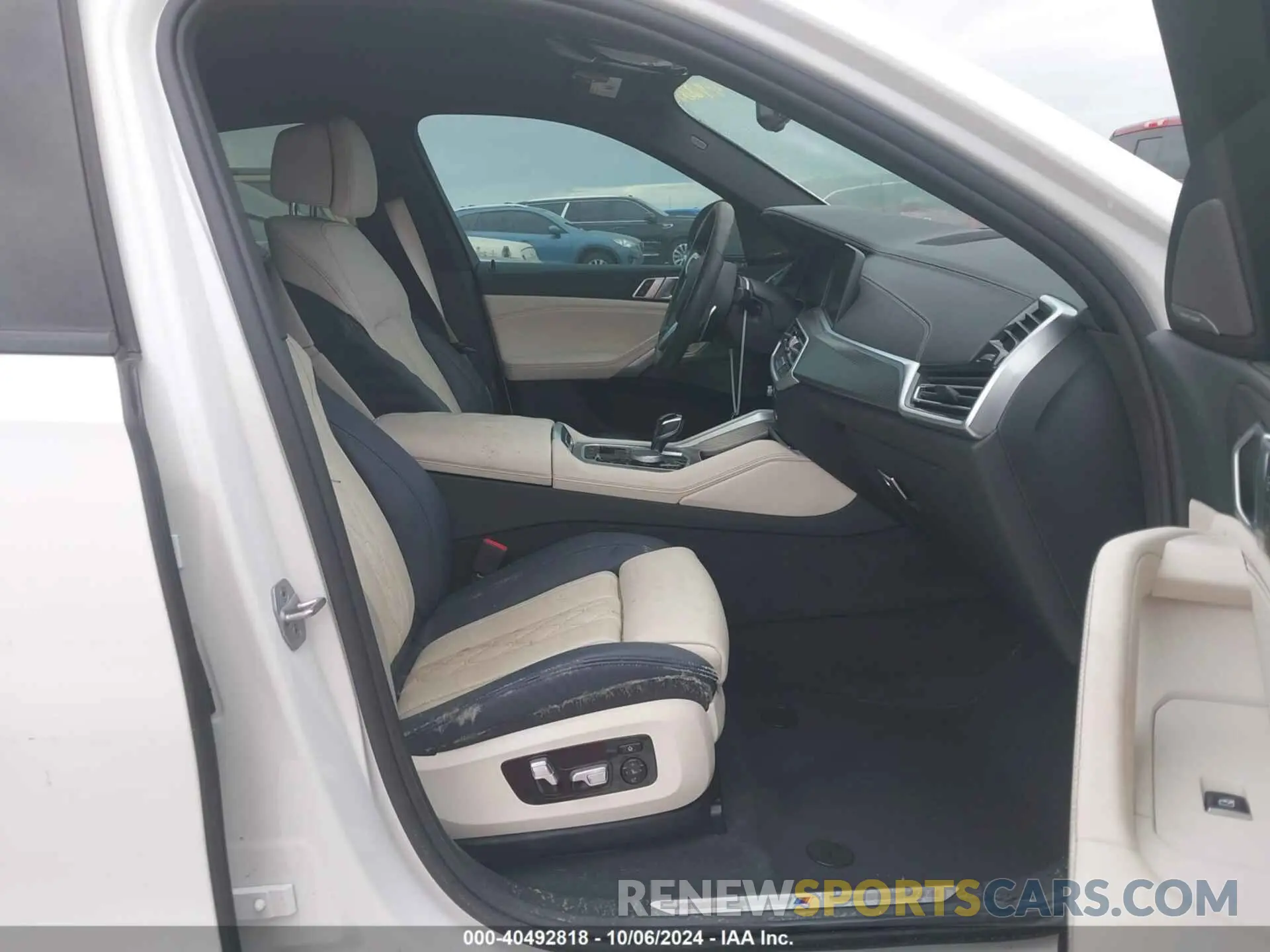 5 fotografías del automóvil dañado 5UXCY6C00M9G34898 BMW X6 2021