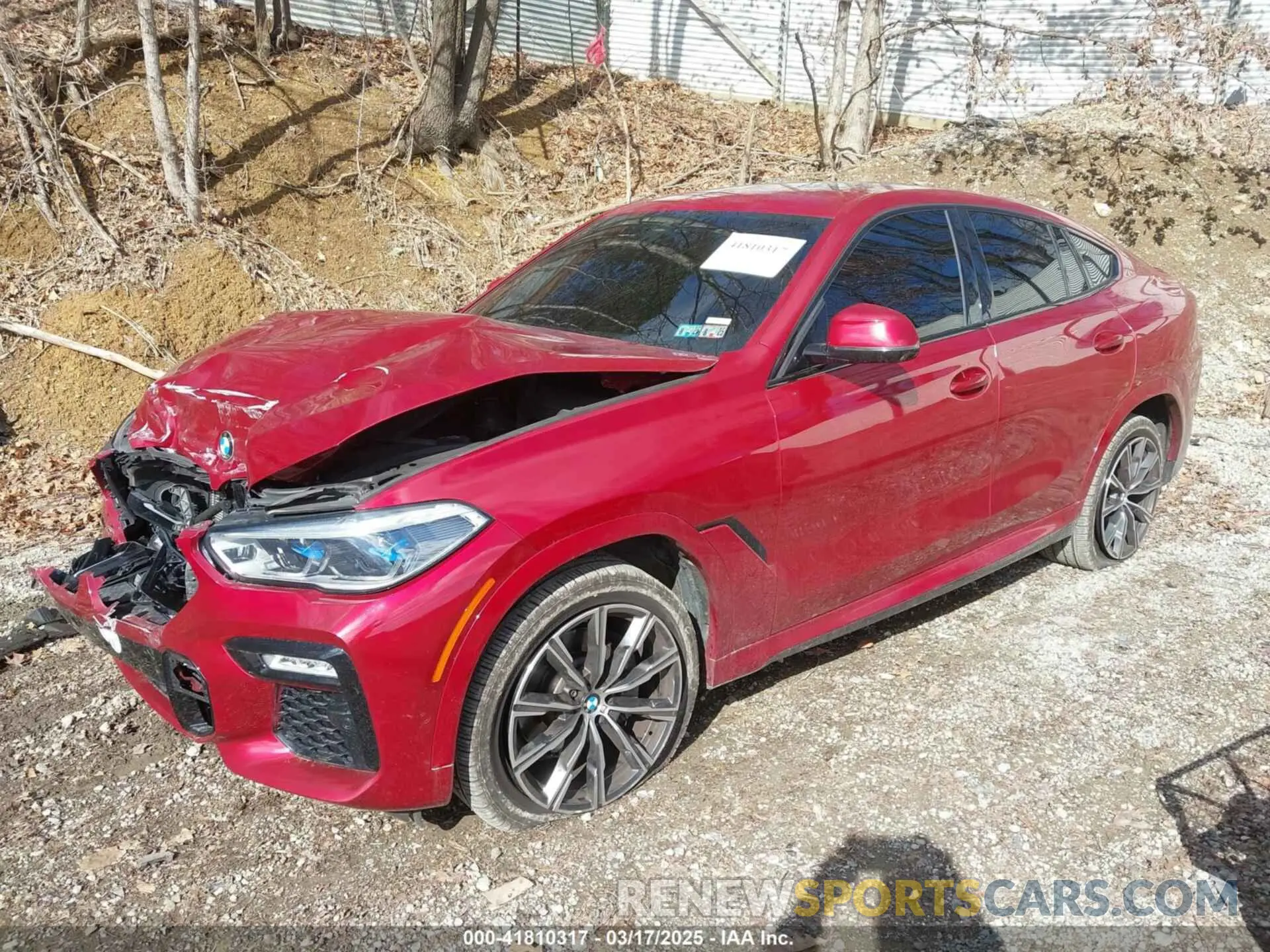 2 fotografías del automóvil dañado 5UXCY6C01M9F72797 BMW X6 2021