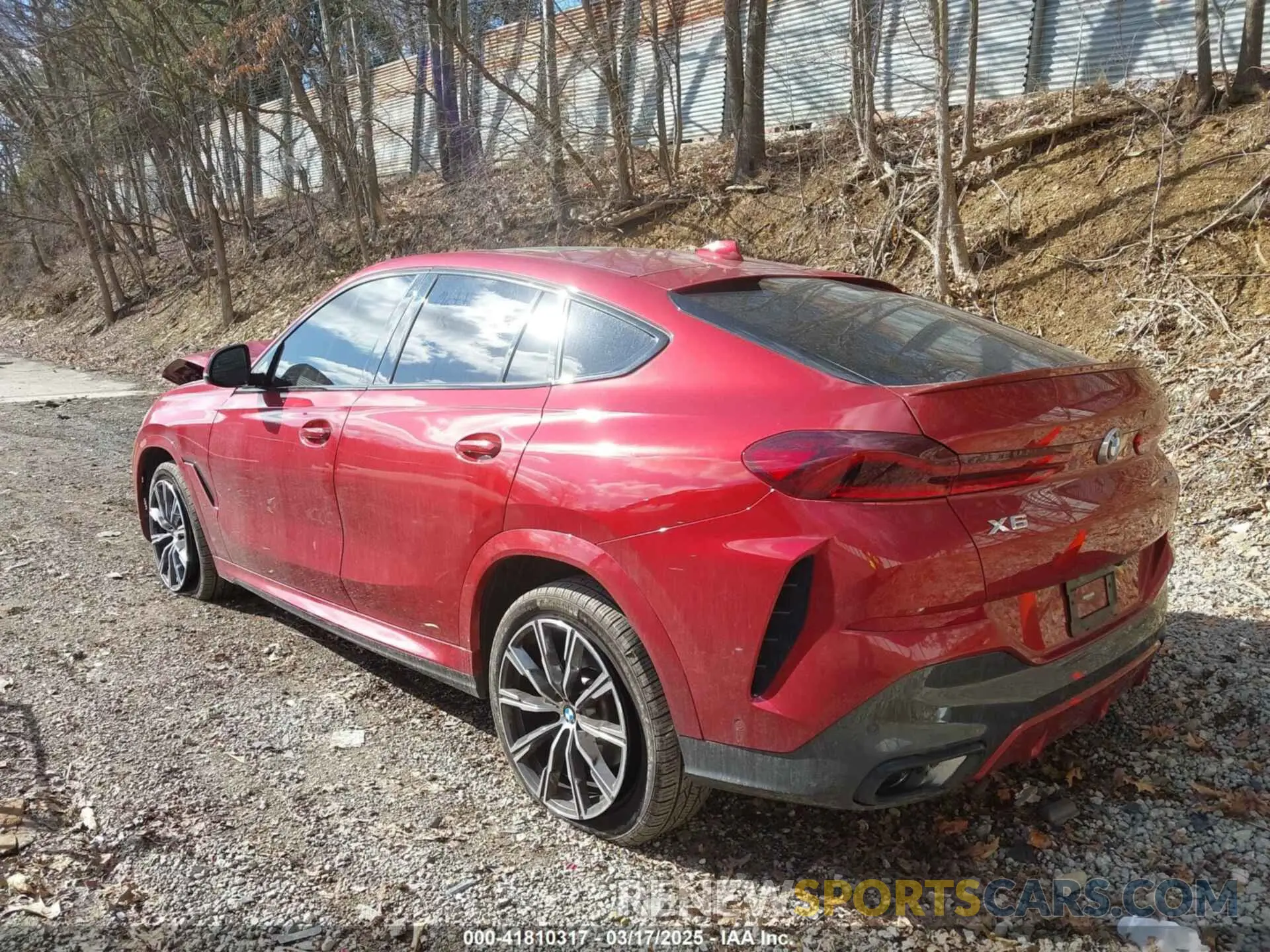 3 fotografías del automóvil dañado 5UXCY6C01M9F72797 BMW X6 2021