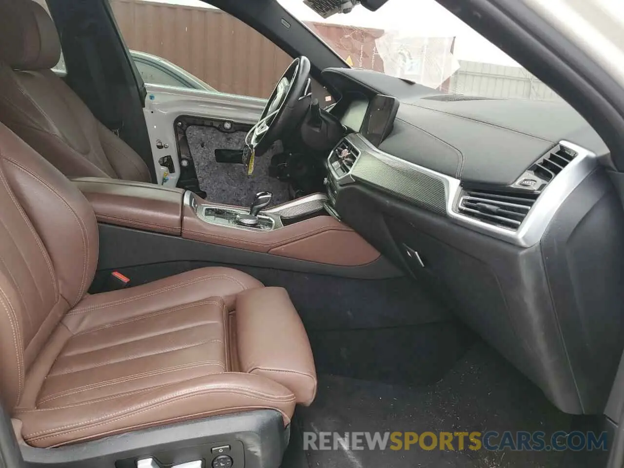 7 fotografías del automóvil dañado 5UXCY6C01M9H63412 BMW X6 2021