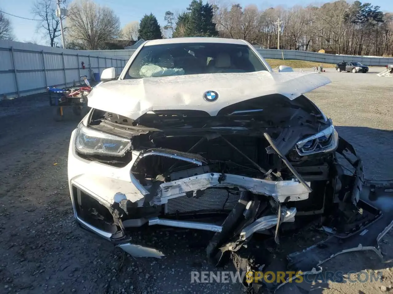 5 fotografías del automóvil dañado 5UXCY6C08M9E54309 BMW X6 2021