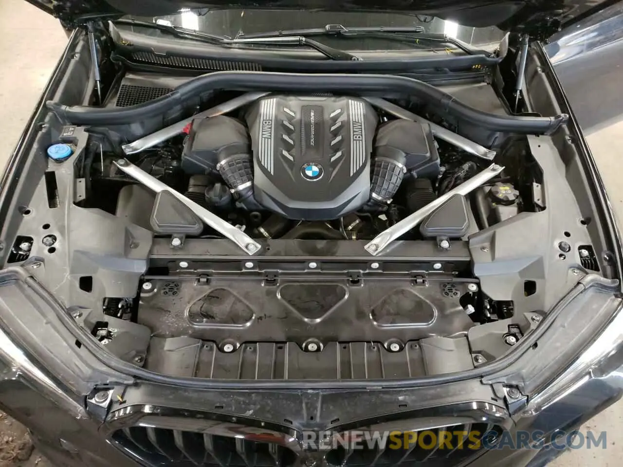 7 fotografías del automóvil dañado 5UXCY8C00M9H53367 BMW X6 2021