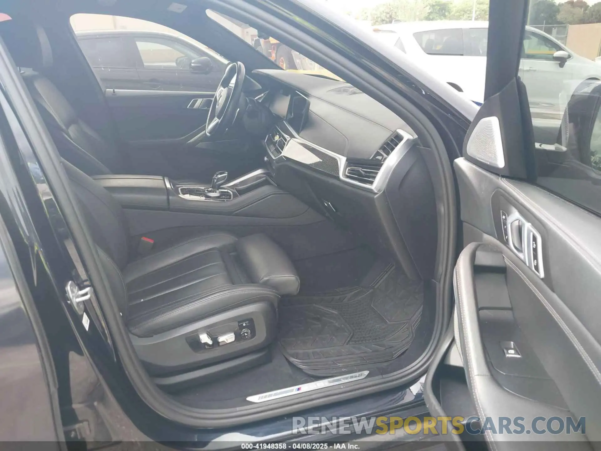 5 fotografías del automóvil dañado 5UXCY8C06M9E18534 BMW X6 2021