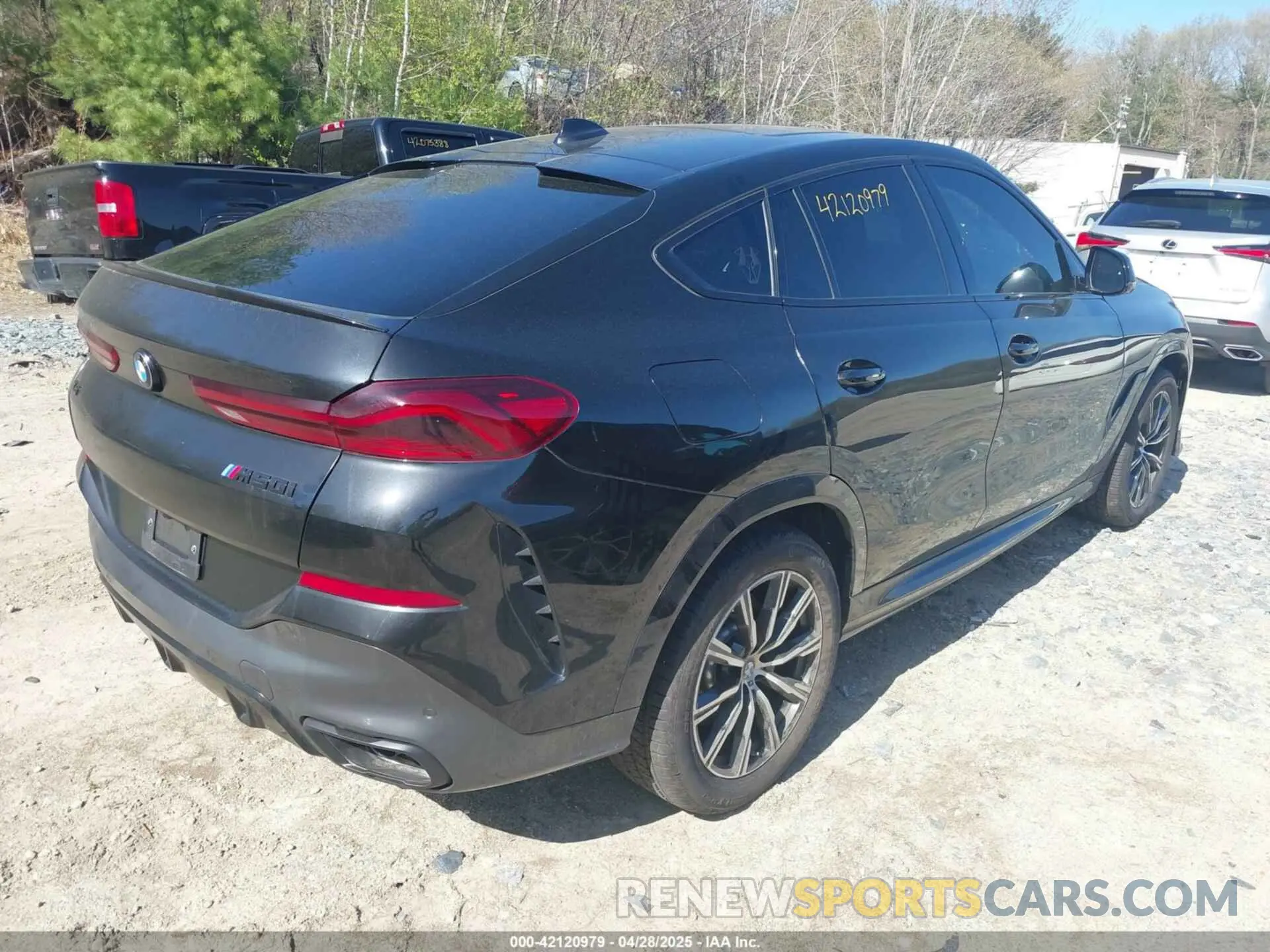4 fotografías del automóvil dañado 5UXCY8C08M9E32340 BMW X6 2021
