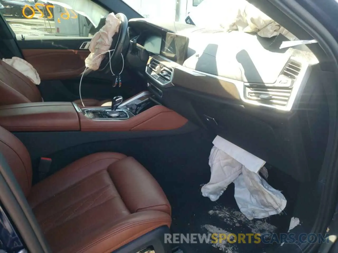 5 fotografías del automóvil dañado 5UXCY8C09M9E66884 BMW X6 2021
