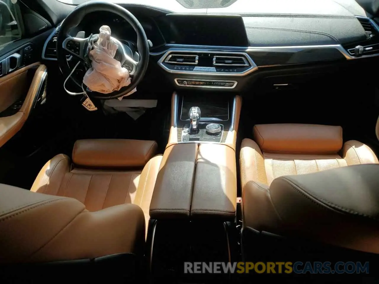 8 fotografías del automóvil dañado 5UXCY8C0XM9G19675 BMW X6 2021