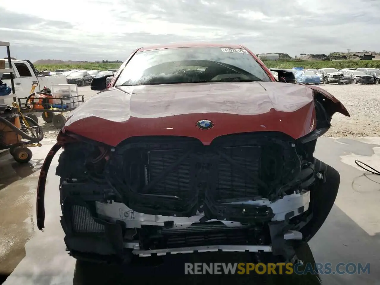 5 fotografías del automóvil dañado 5YMCY0C0XM9H79257 BMW X6 2021