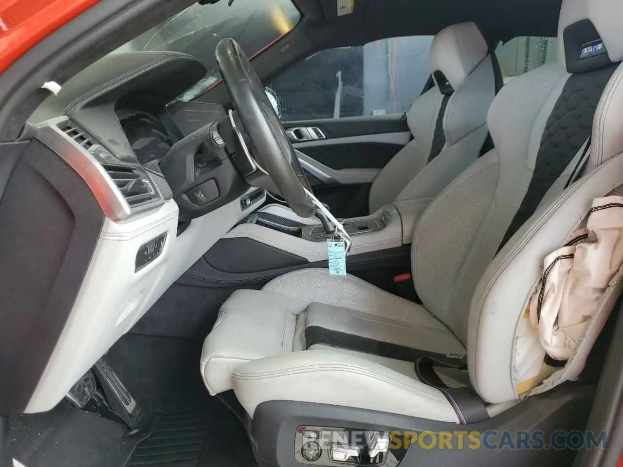 7 fotografías del automóvil dañado 5YMCY0C0XM9H79257 BMW X6 2021