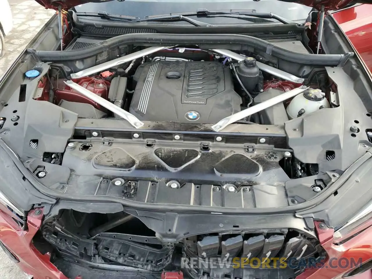 12 fotografías del automóvil dañado 5UXCY6C00N9K08840 BMW X6 2022