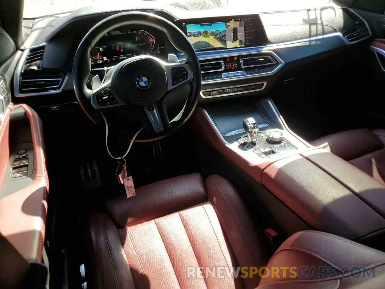 8 fotografías del automóvil dañado 5UXCY6C01N9K49185 BMW X6 2022