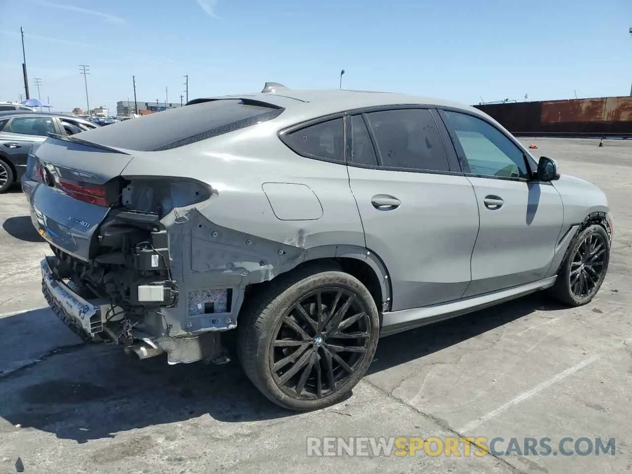 3 fotografías del automóvil dañado 5UXCY6C01N9M95573 BMW X6 2022
